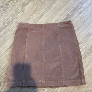 Brown free people skirt (new whiteout tags)